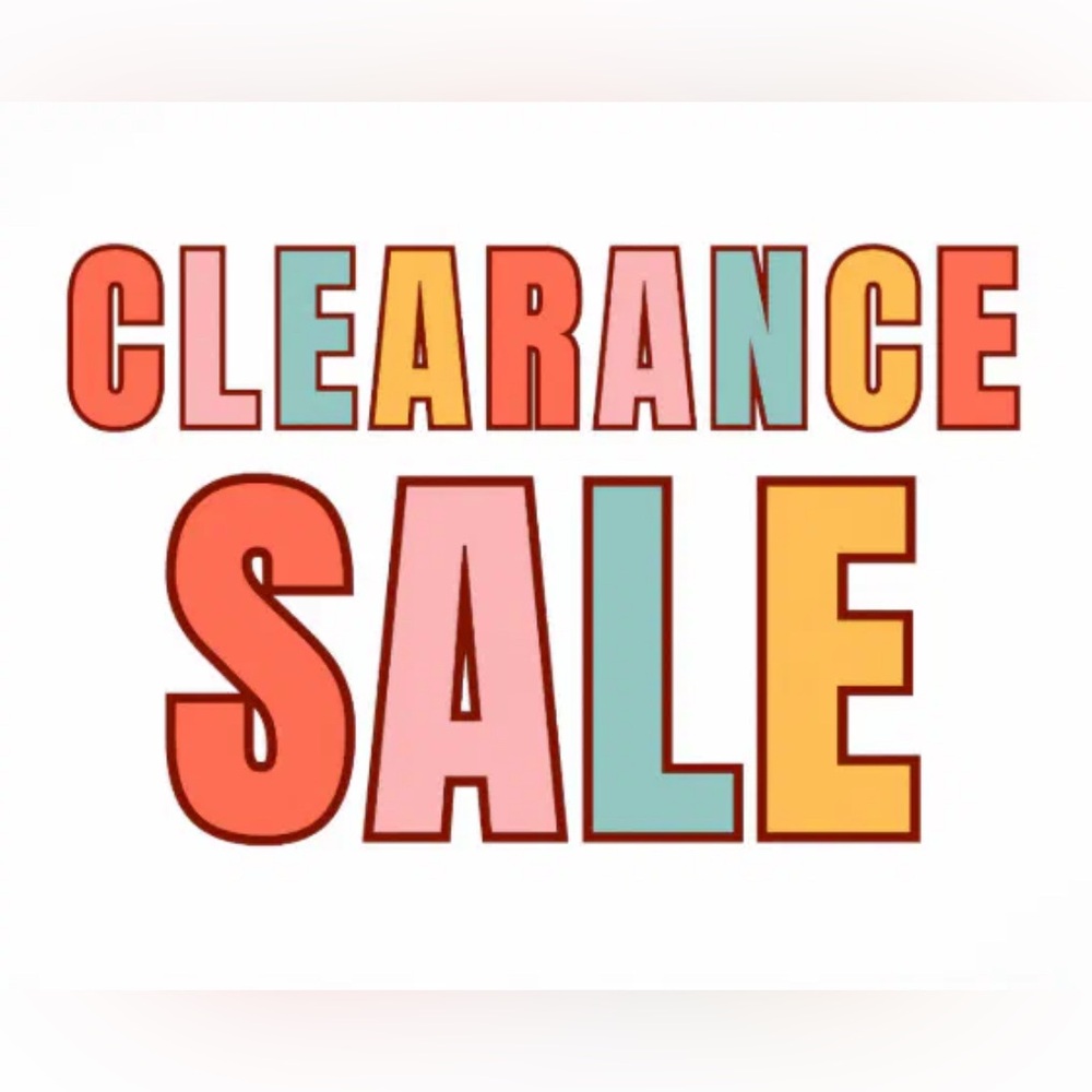 Clearance Sale Item
